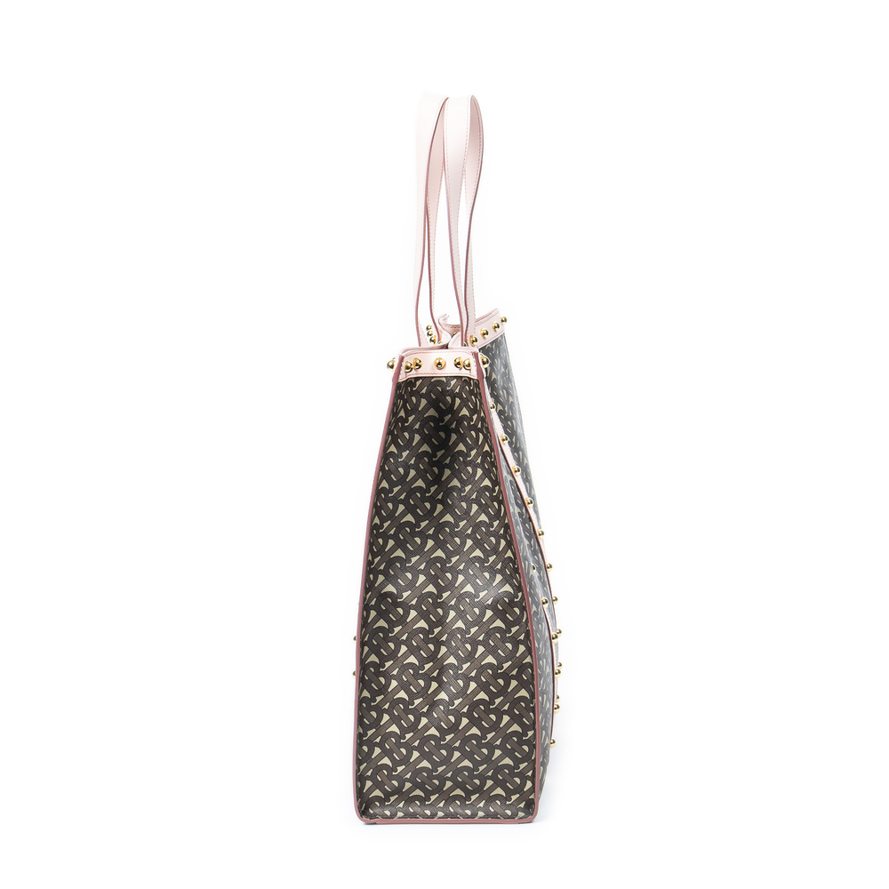 Burberry Studded Vertical Book Tote - Picture 4 of 9